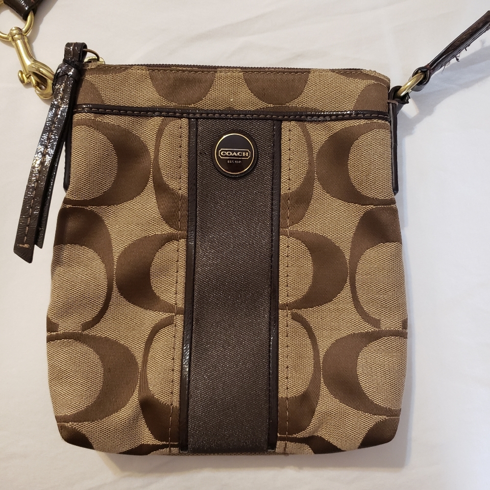 Brown Crossbody Coach Purse